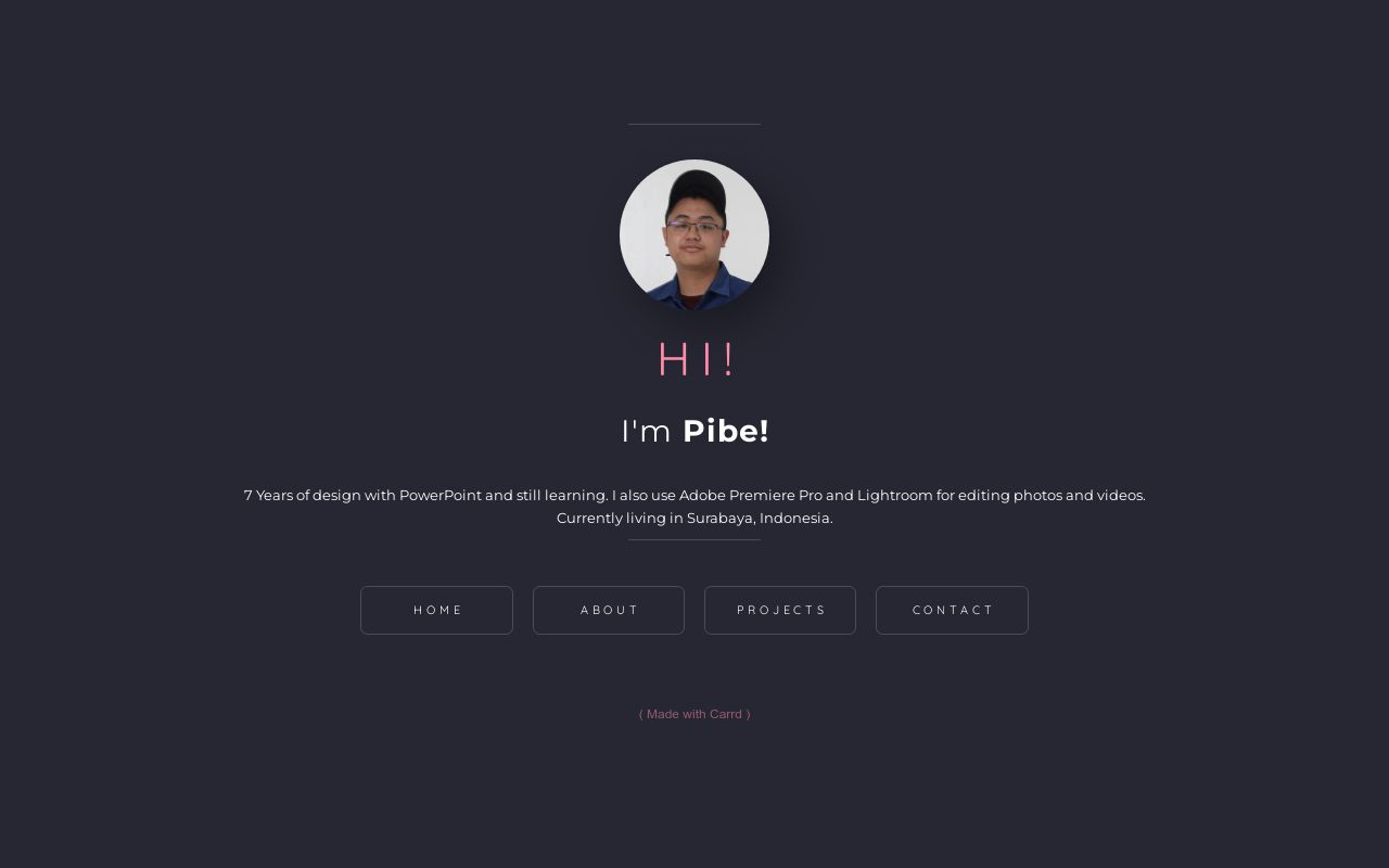 Hi i m pibe 